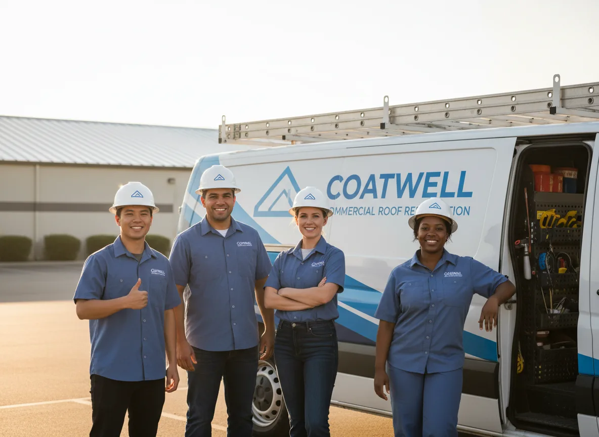 Commercial roof coating company in Underhill, VT